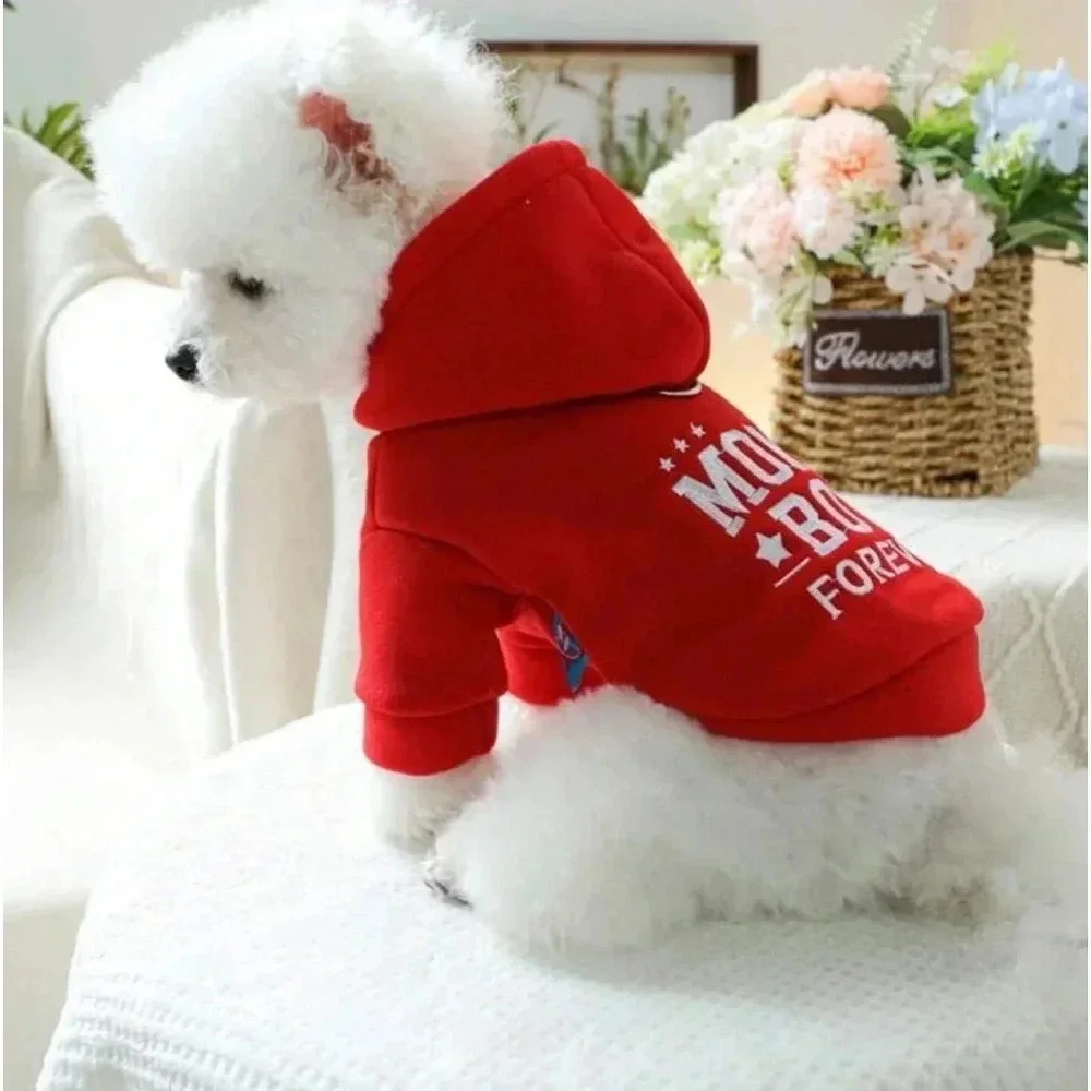 NEW w/o tags (NWOT) Dog Warm Hooded Sweatshirt For Cat/Dog Indoor & Outdoor